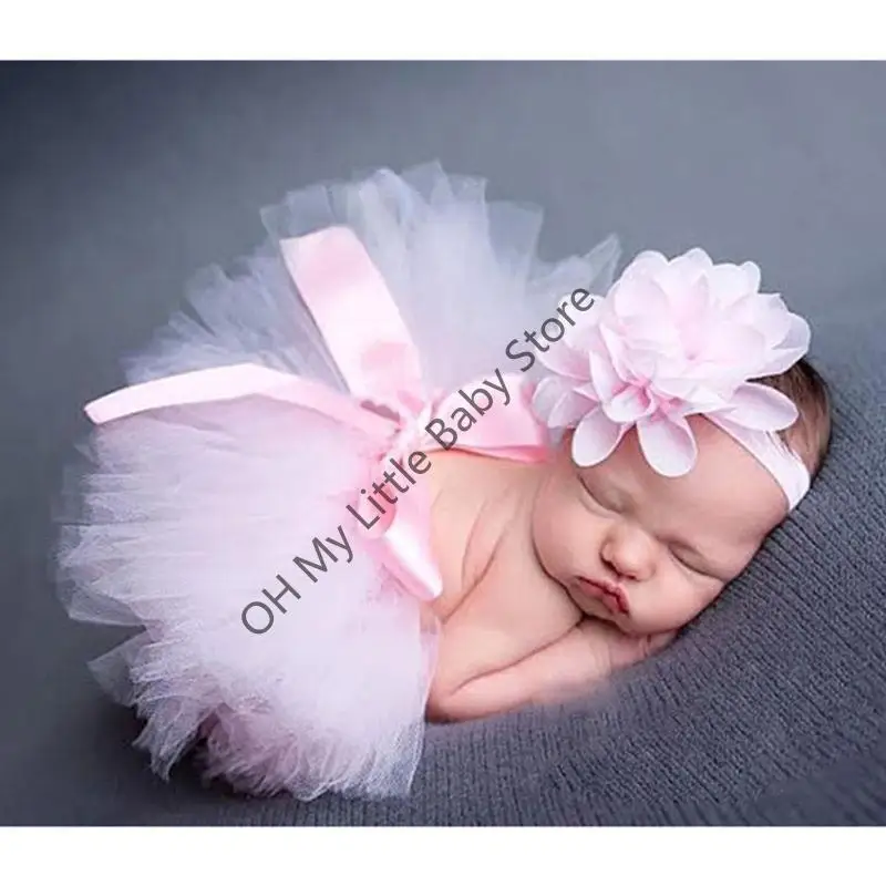 

M76C Юбка-пачка для новорожденных для маленьких девочек, одежда для фотосъемки, костюм с юбкой для фотостудии