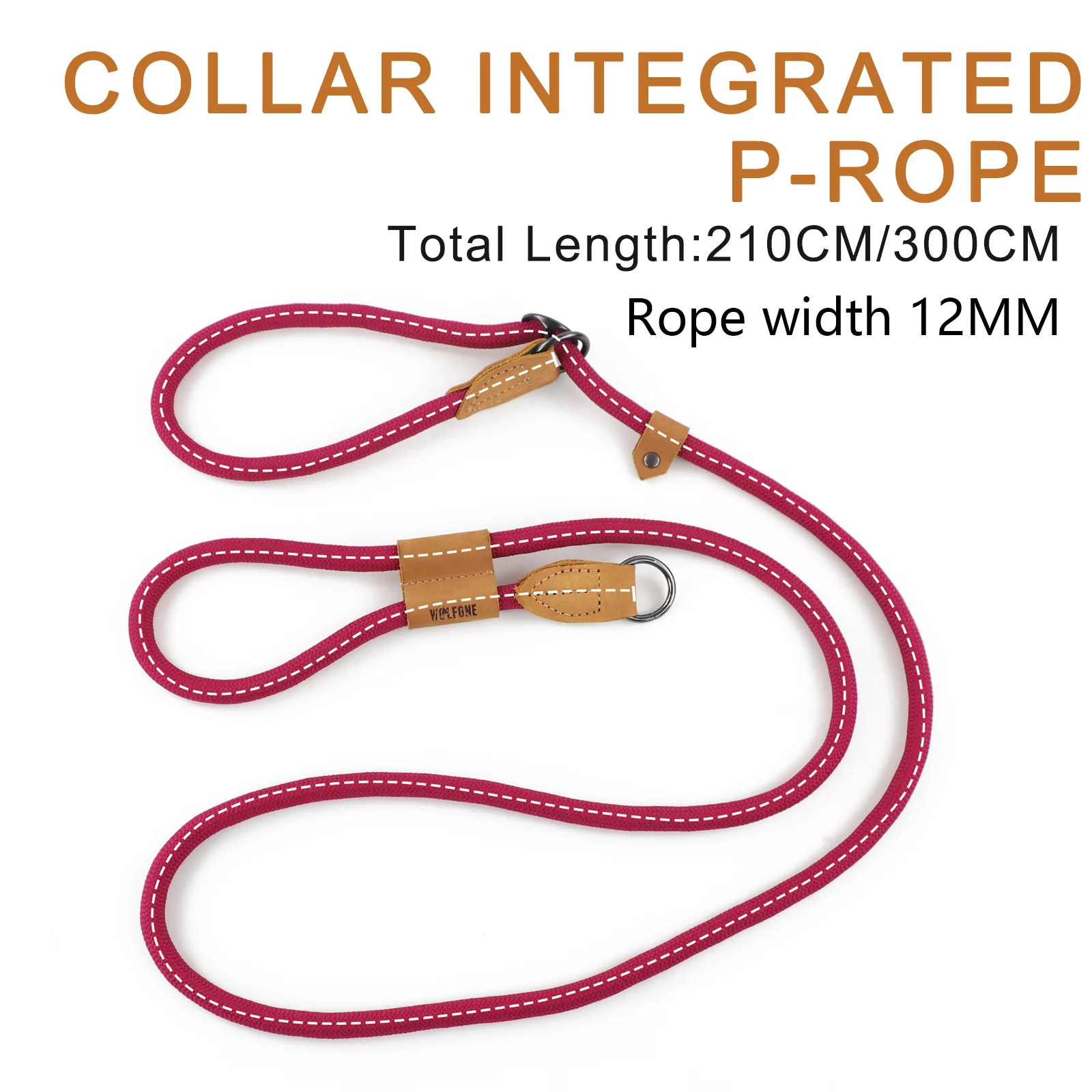 Multi-functional adjustable P-shape dog leash Waist Chain Traction Rope Leads for Running Walking Free hands free leashes