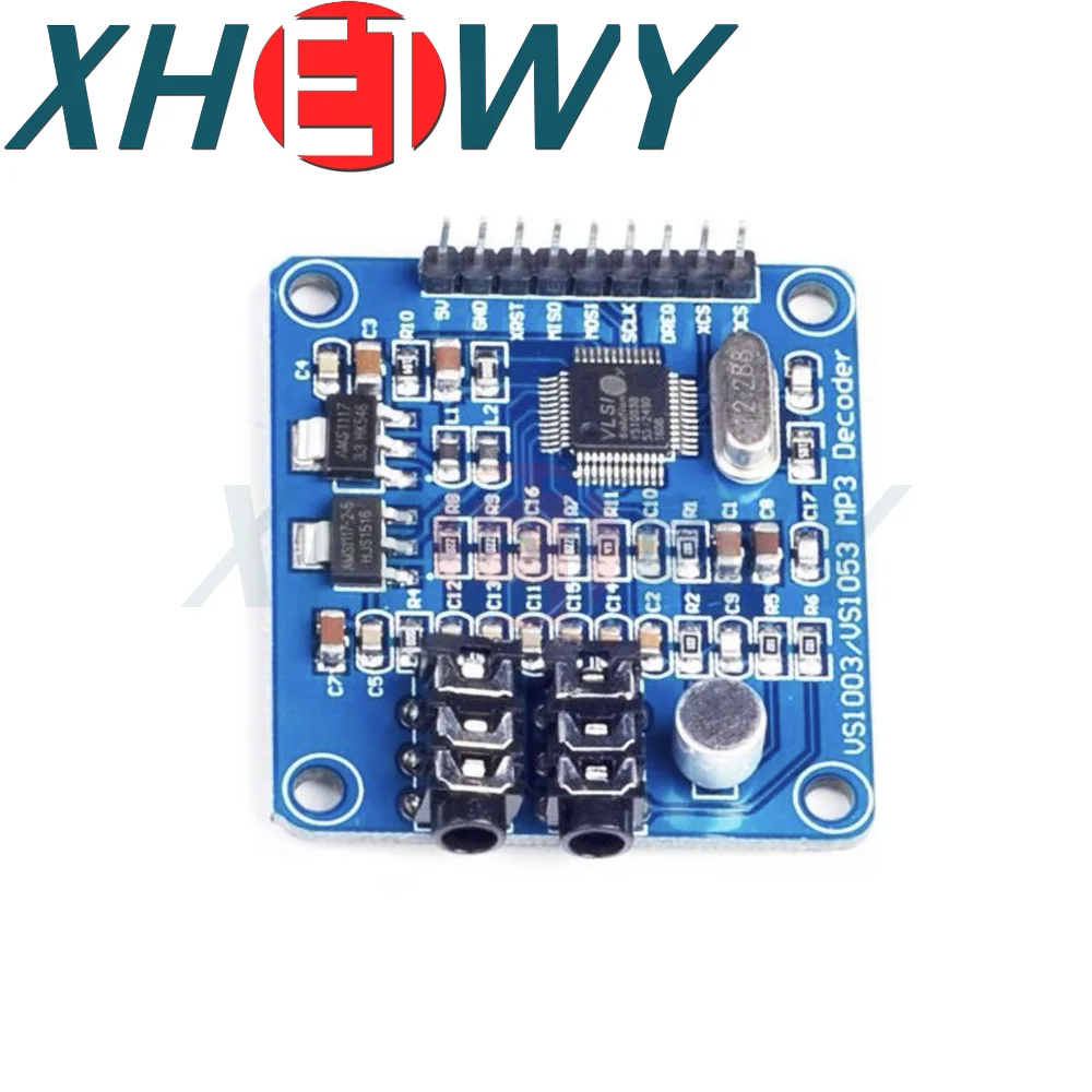VS1003B VS1053 MP3 Decoding Module,Microphone Head,STM32 Microcontroller Development Board Accessories