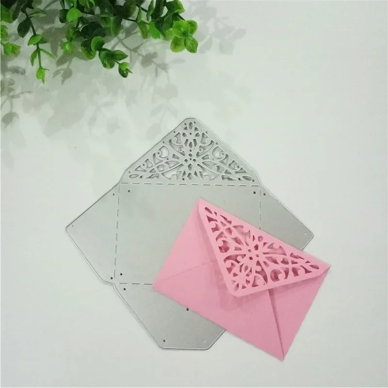 Envelope Templates Scrapbooking Metal Die Cut Cutting Cute Embossing Paper Card 3d Stencil High Quality