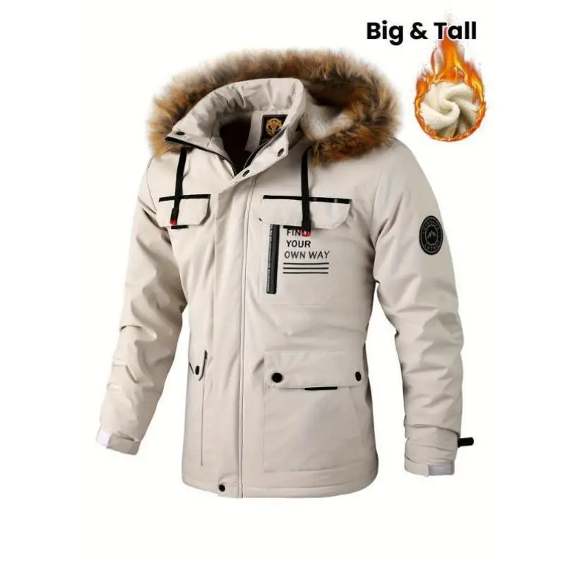 

Men's Windproof Jaet Fabric Lightweight Cross-Border New Sle V-Ne ort Length Seven-Sve Waist-Cinching for Middle-A...