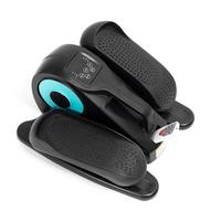 Under Desk Electric Mini Elliptical Machine Portable Exercise Cross Trainer Stepper Pedal Exerciser Bike with Large Pedal