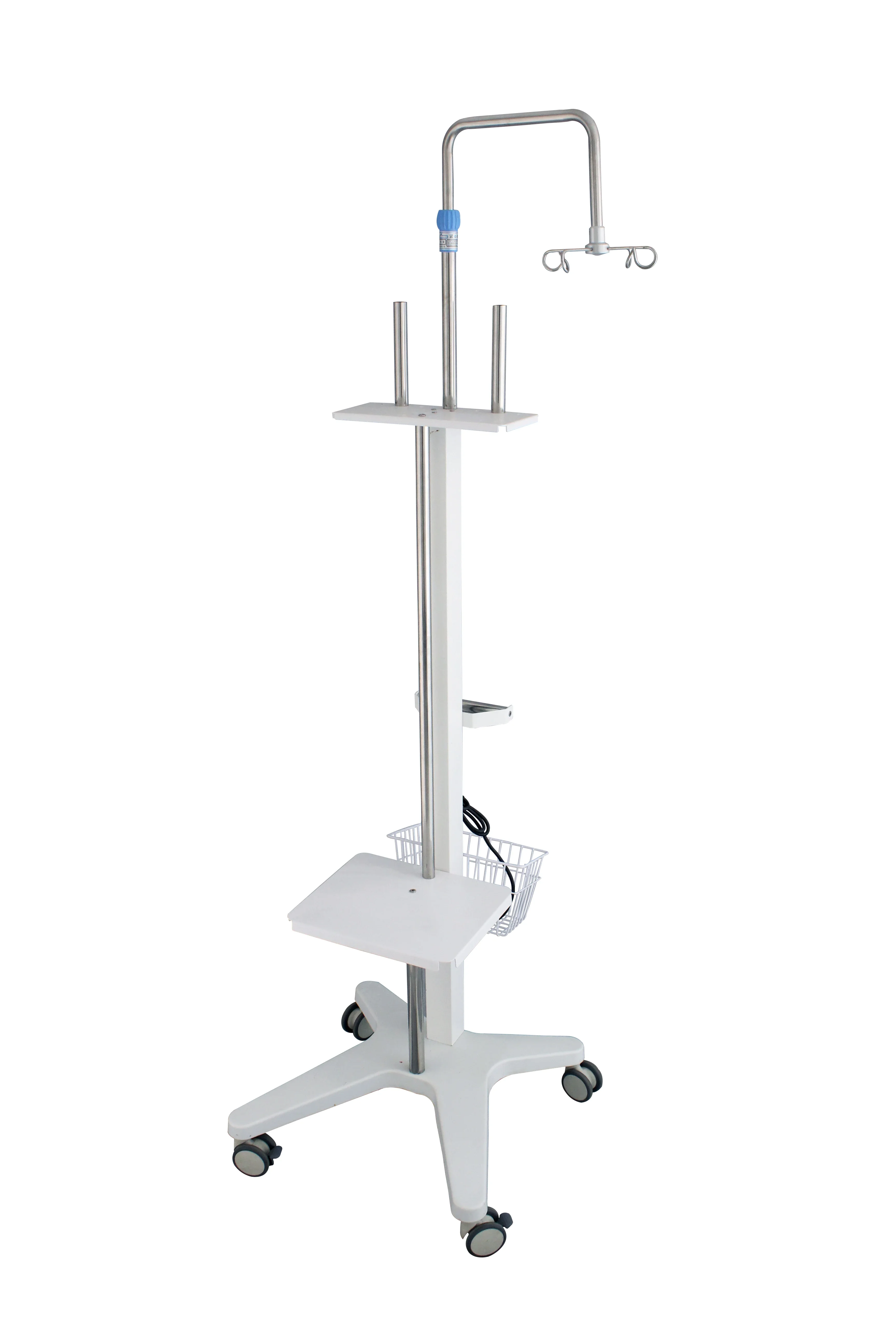 Ginee Medical cheap and fine best sale hospital equipment medical furniture high quality Multi-lane pump trolley for clinic