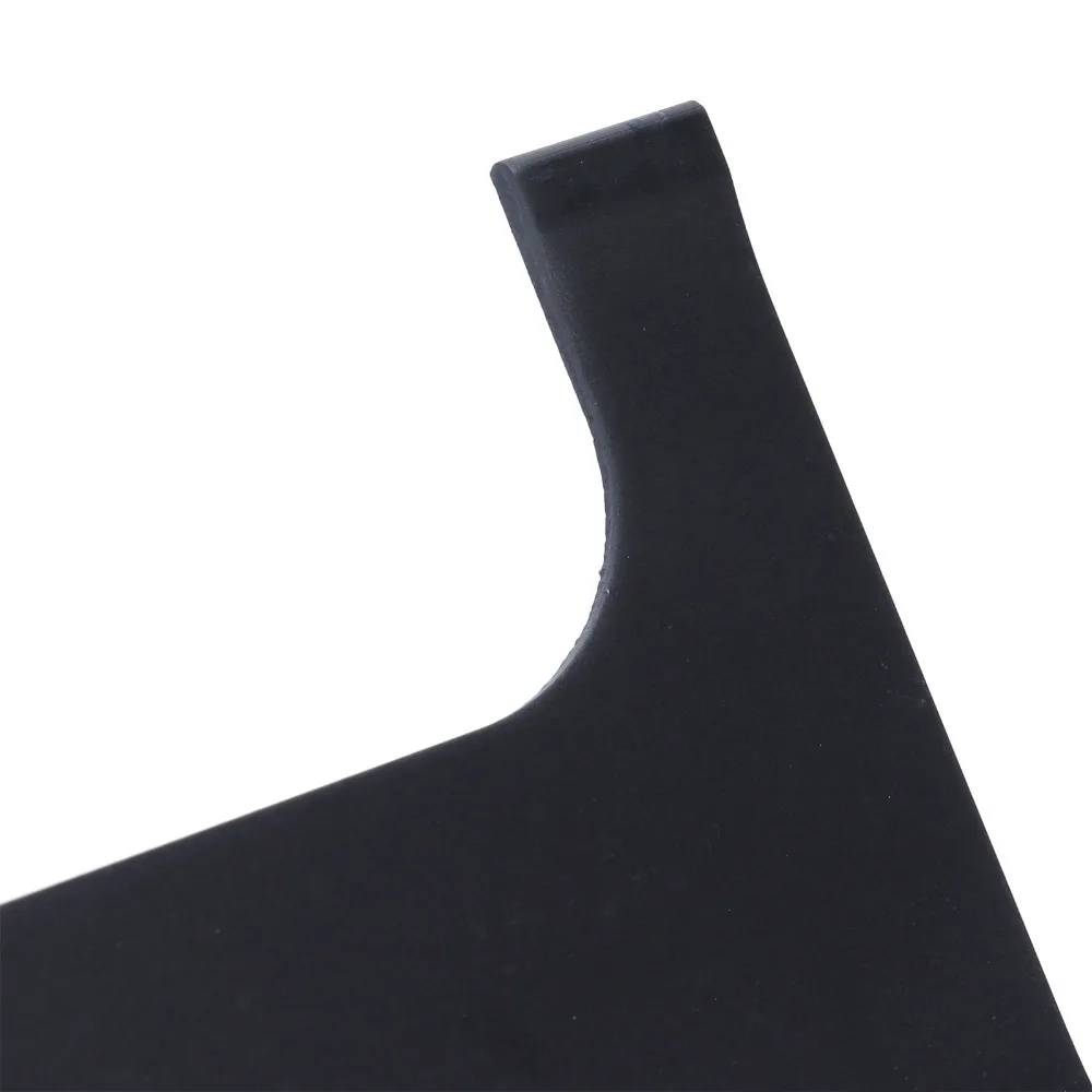 new Aluminum Alloy Wire Hole Cover Rectangular Black Color Cable Hole Cover Dustproof Desk Cord Hole Cover Computer Desk