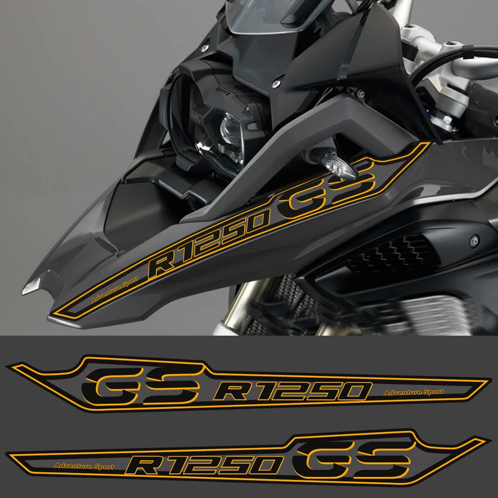 

Trunk Luggage Stickers Tank Pad Protector Fender Front Nose Fairing Beak ADV Adventure For BMW R1250GS R1250 R 1250 GS HP hp4 GS