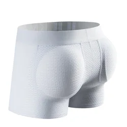 Men Butt Lifter Removable Enhancers Panties Padded Shapers Breathable Hole Underwear