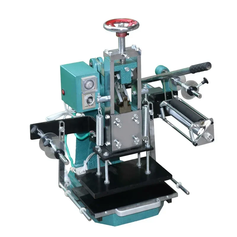 Power Tools New Manual Heavy Duty Hot Stamping Machine Pu Leather Paper Branding Hot Stamping Machine Business Card Elevator Tag