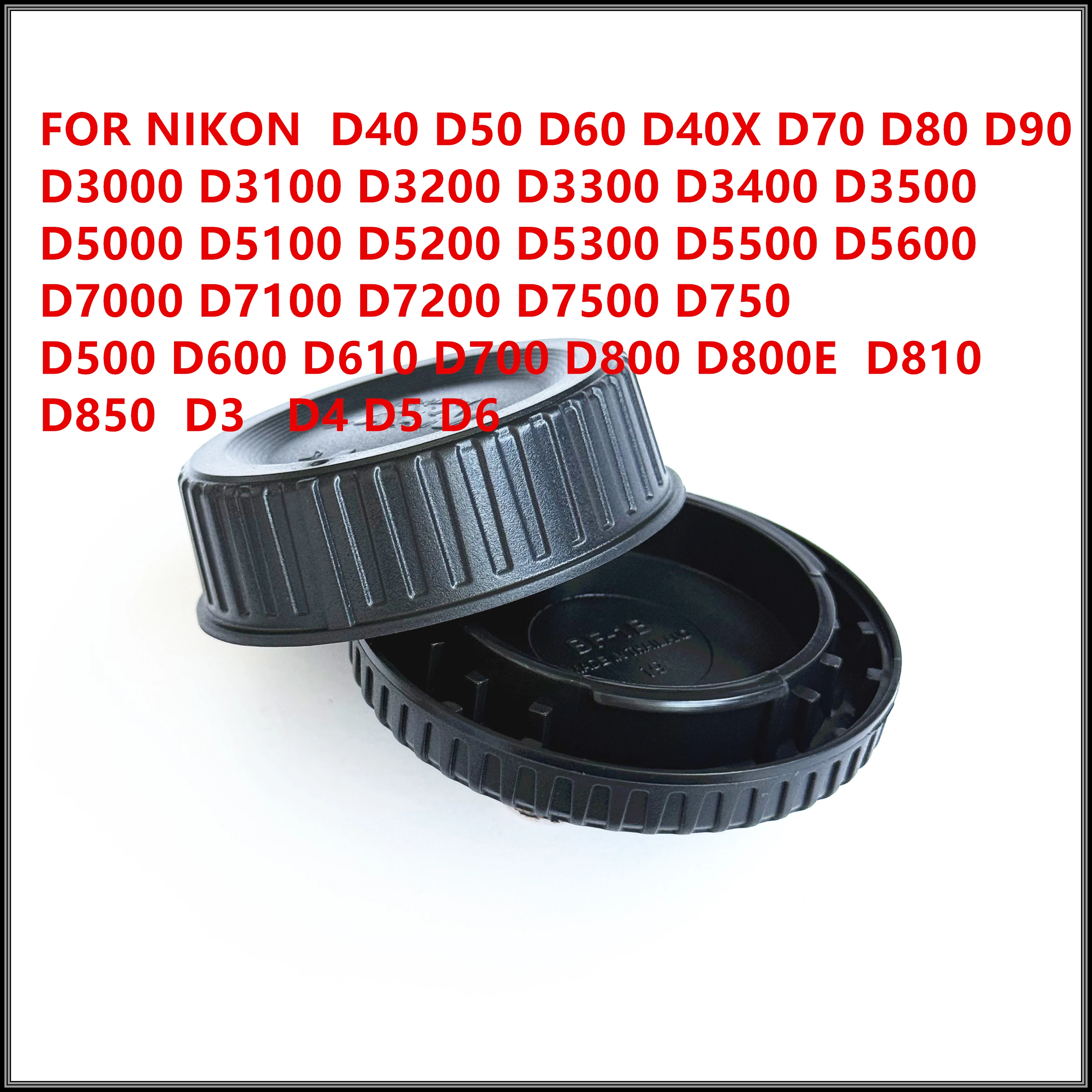 Комплект: новый корпус F-Mount + задняя крышка объектива для ремонта цифровых зеркальных камер Nikon D90, D7100, D7000, D3200, D5200, D5100, D5000