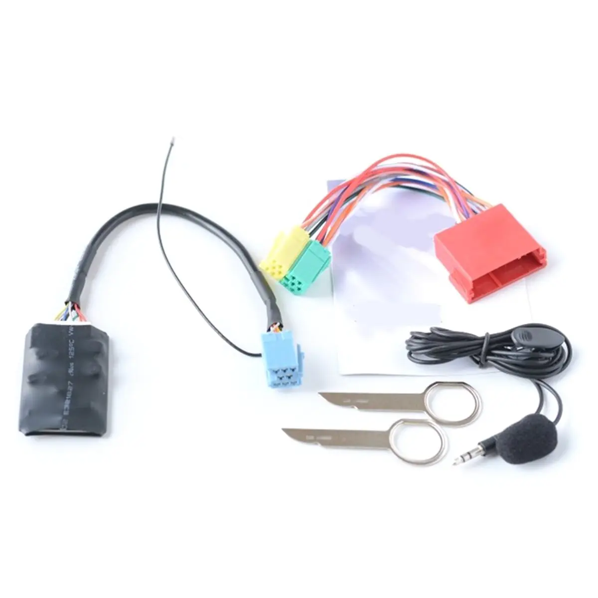 B09A Car Microphone Bluetooth 5.0 AUX Handsfree 8 Pin Adapter A2DP Music Audio Cable for Audi A3 8L 8P A4 A6 4B A8 VW B5 B6 view 6