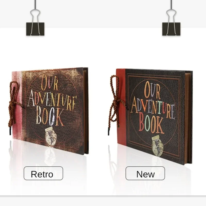 Bview Art OUR Adventure Album diy vintage scrapbook lanyard loose-leaf photobook albums