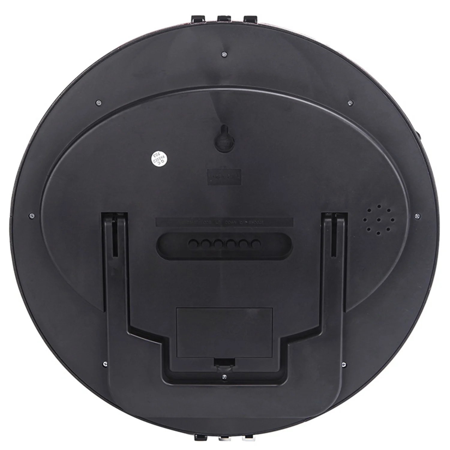 عرض درجة الحرارة الرقمية الجدار ساعة إلكترونية LCD الحديثة التقويم LED قوس ساعة كتم ديكور غرفة مكتب المنزل الأسود ST