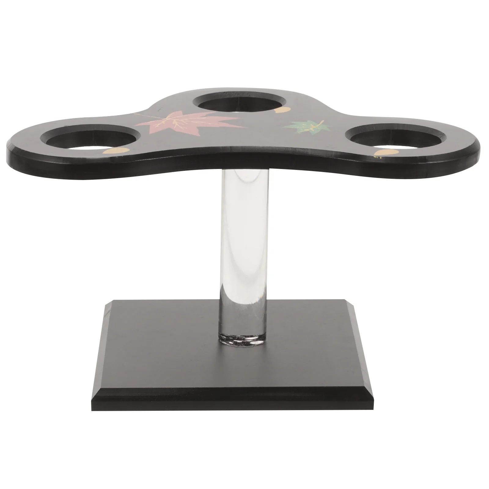 

3 Holes Acrylic Ice Cream Cone Stand Cone Holder Display Holder Sushi Roll Dessert Display for Party Wedding Ice Cream Stand