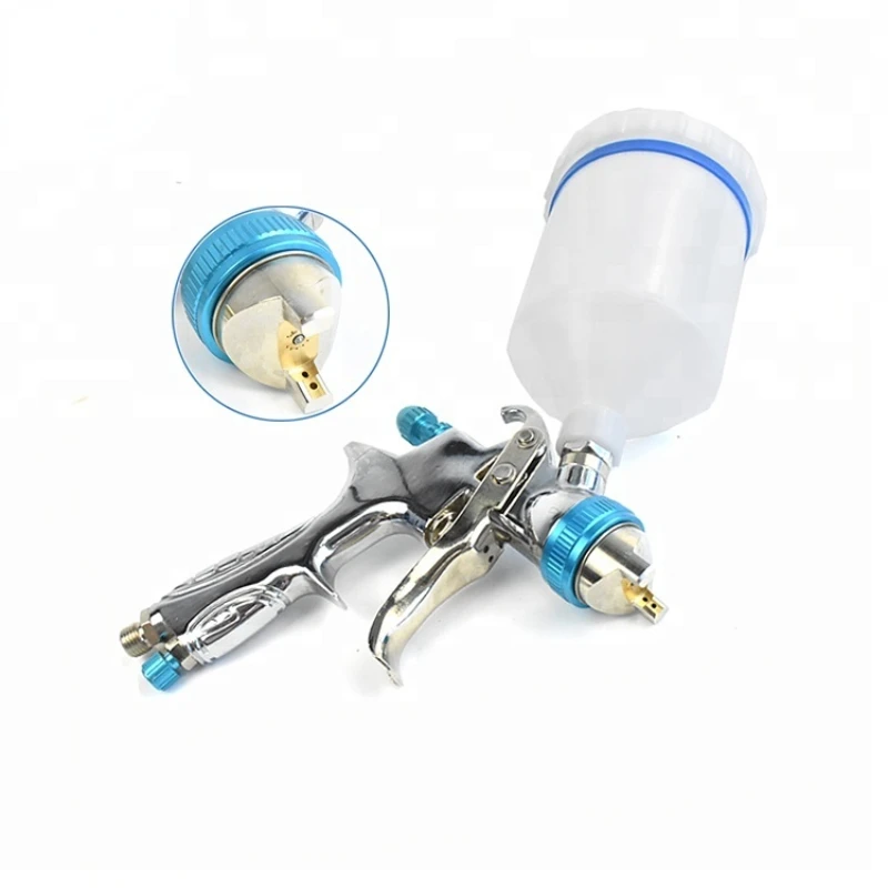 

High Atomization Non-Drip Paint Spray Gun with Gravity Feed