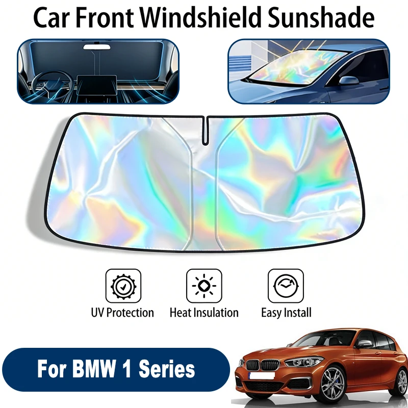

Windshield Sun Shade For BMW 1 Series Foldable UV Reflective Front Window Sun Protection Cover Accessories