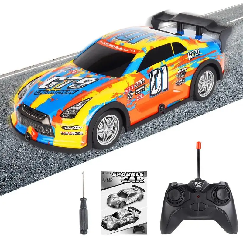 27HZ RC auto ad alta velocità telecomando auto sportive da corsa per bambini che corrono veicoli ad alta velocità Drift ragazzi ragazze giocattoli