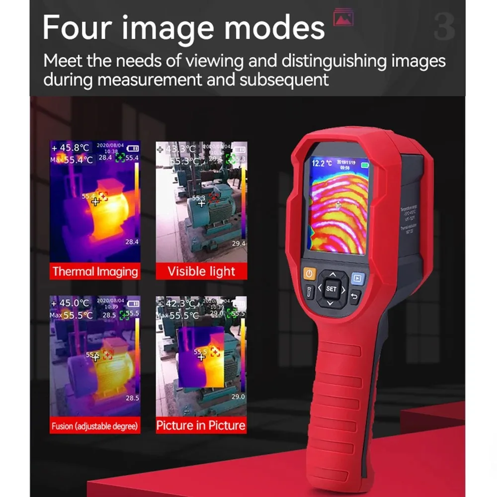 UNI-T UTi260B Infrared Thermal Imager 256 x 192 Thermographic PCB Circuit Electrical Maintenance Heat Image Thermal Camera