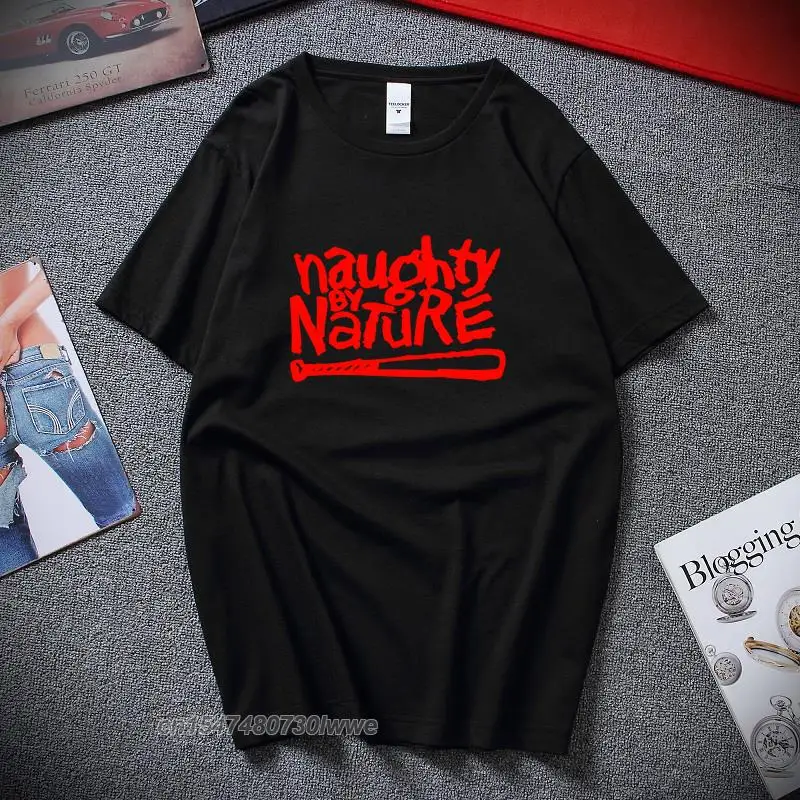 Naughty By Nature Old School Hip Hop Rap Skateboardinger Music Band 90s Bboy Bgirl T-Shirt 100% Cotton T Shirt 2024