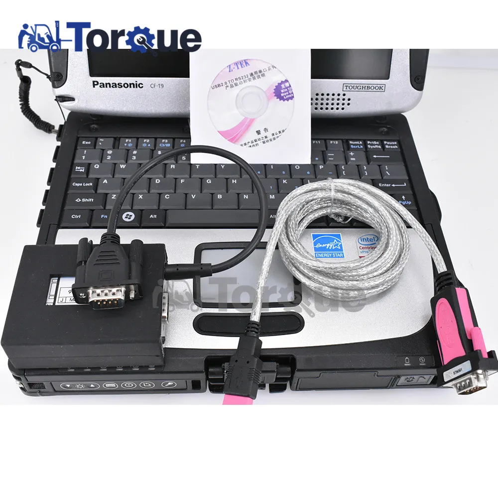 CF19 laptop+ Judit INCADO Interface Jungheinrich Forklift Truck Diagnostic with Jungheinrich Judit Incado Box Diagnostic Kit