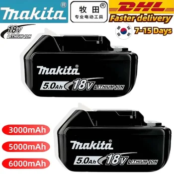 Makita – outils électriques d'origine, batterie 18V pour meuleuse d'angle DTD173, DGA404, DUB186Z, DHP485, DHW180, rondelle sans fil, DHR242, DTW285