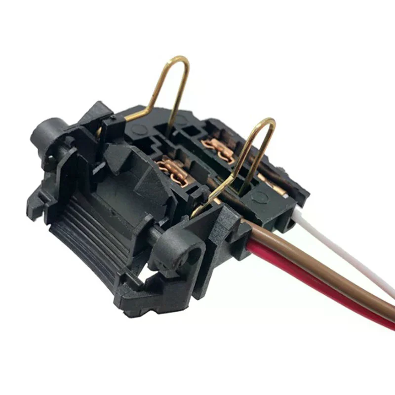 Black Car H7 Low Beam Lamp Headlight Bulb Base Holder Adapter Harness With Cable Fit for Focus 2 MK2 Focus 3 MK3