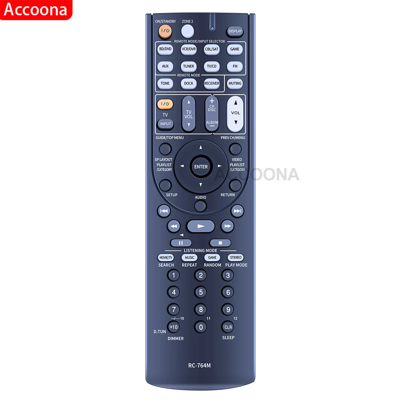 Per Onkyo RC-764M HT-R580 HT-S5300 HT-S6300 HT-S7300 telecomando ricevitore AV