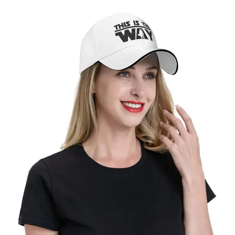 Classic Unisex M-Mandalorians Baseball Cap Adult This Is The Way Adjustable Dad Hat Men Women Sports