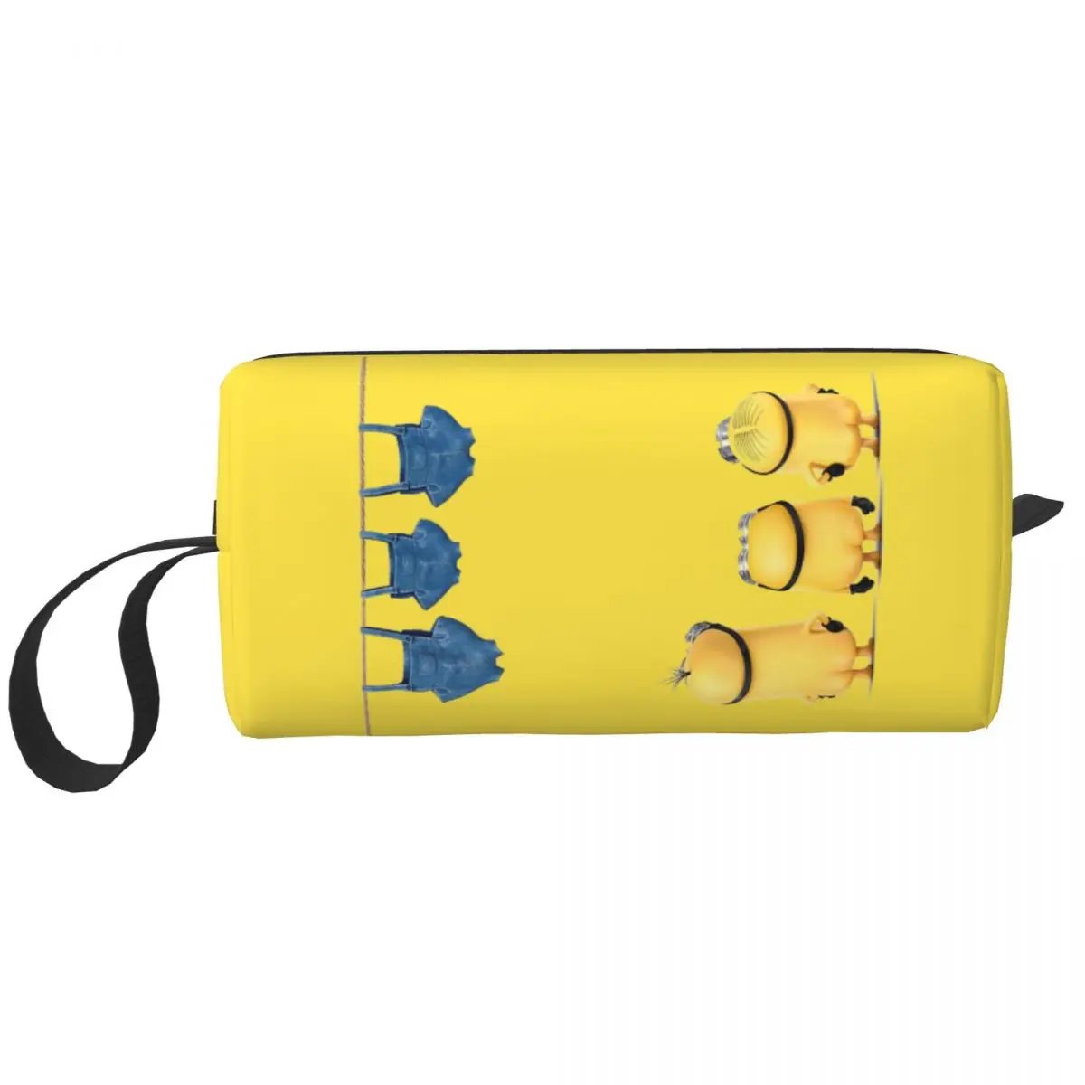 

Custom Minions Cute Cosmetic Bag Women Fashion Large Capacity Anime Makeup Case Beauty Storage Toiletry Bags