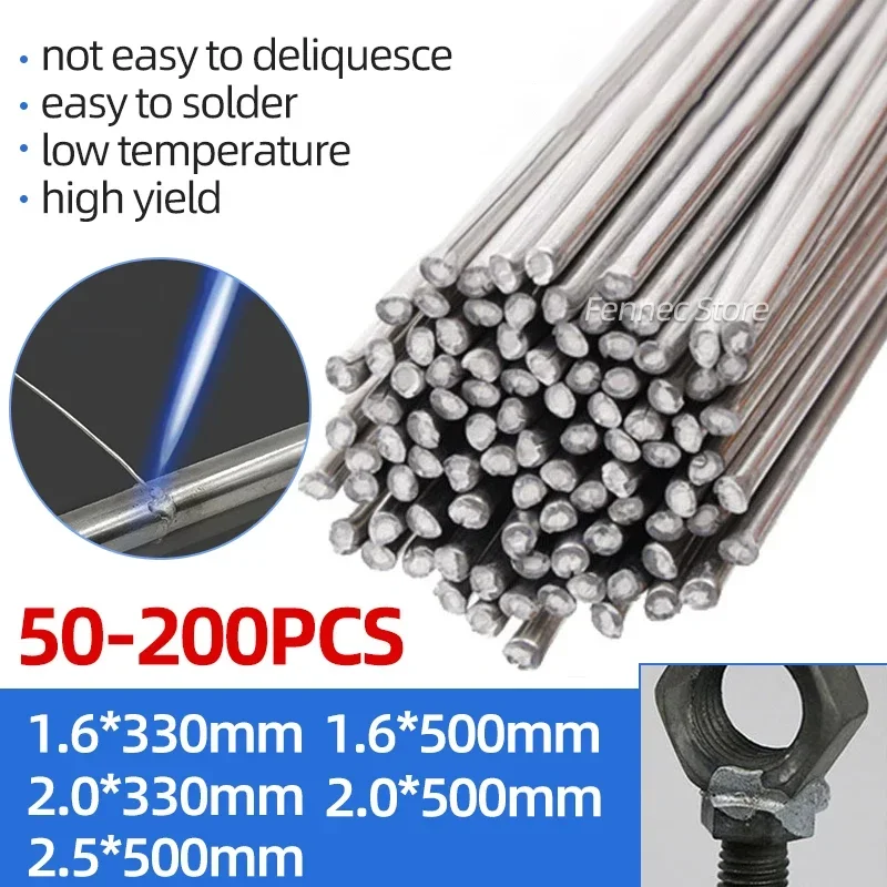 Solução Universal de Fio de Soldagem de Metal Hastes com Fluxo de Solda Hastes de Solda Fáceis de Baixa Temperatura sem Necessidade de pó de Solda