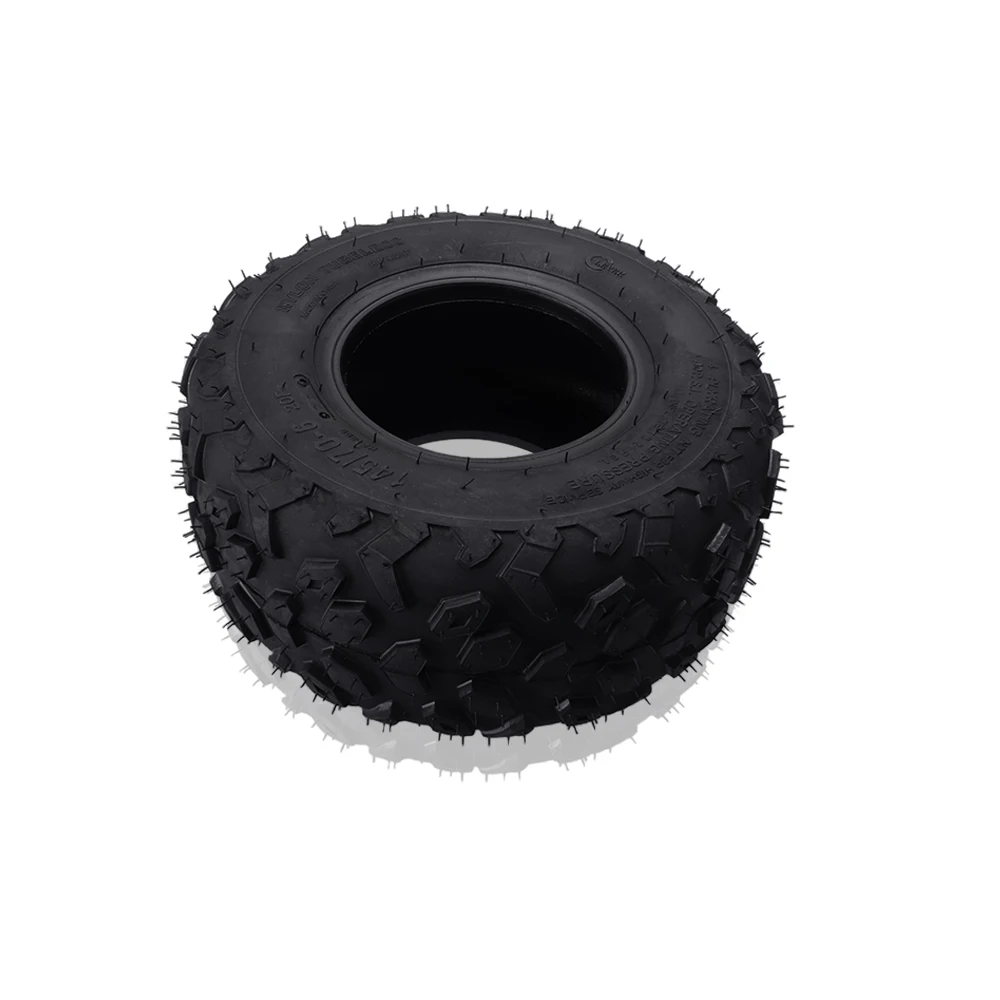 145/70-6 Tubeless Tire 6 Inch ATV Tyre for Four Wheel Vehicle 50cc 70cc 110cc Small ATV Front Rear Wheels HONDA YAMAHA Parts