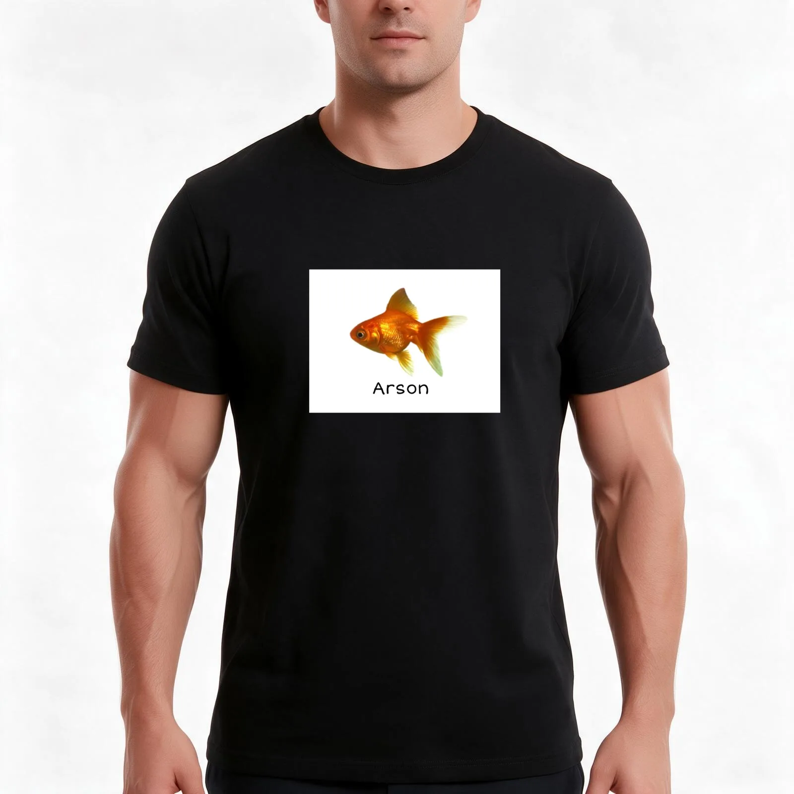 Be Fish, Commit Arson T-Shirt, Summer Casual Cotton Tee, Oversized Streetwear Tops, Vintage Graphic Print, Unisex Men Women