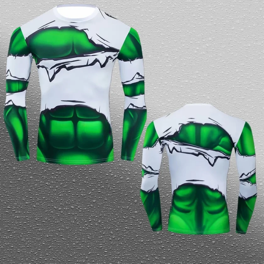 25/26 شعبية مارفل سلسلة خارقة كوس الترفيه الرياضة اللياقة البدنية الملابس الربيع والخريف طويلة الأكمام تي شيرت الأسرة الملابس