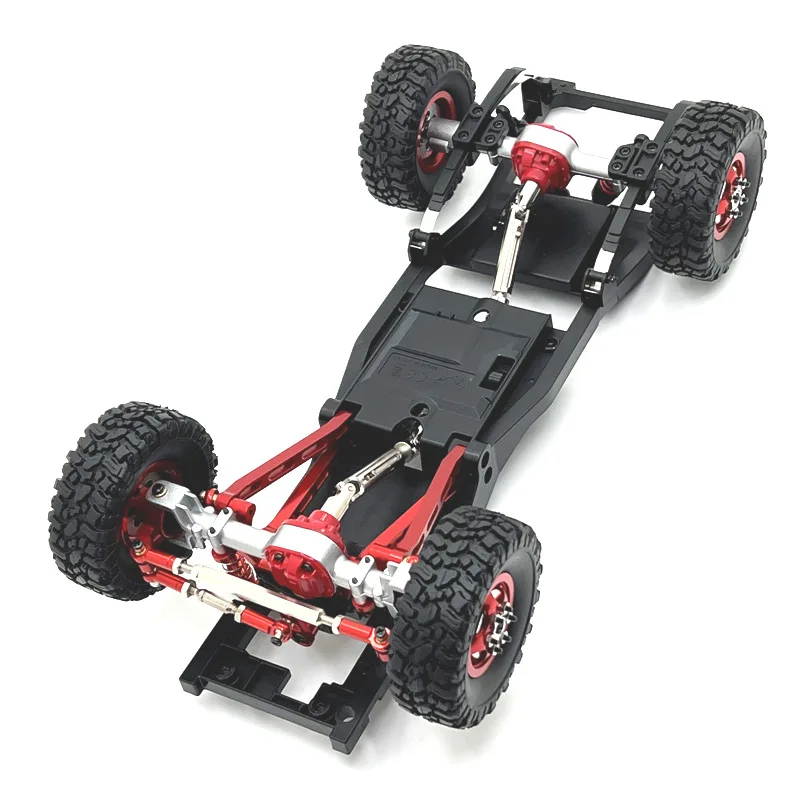 For MN78 MN82 Metal Front And Rear Axle With 3mm To 4mm Shaft Sleeve 1/12 RC Car Upgrade Parts Accessor