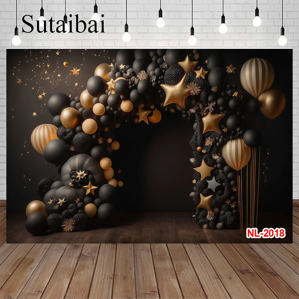 

Photography Background Twinkle Twinkle Little Star Clouds Boy Girl 1st Birthday Balloons Cake Smash Decor Backdrop Photo Studio