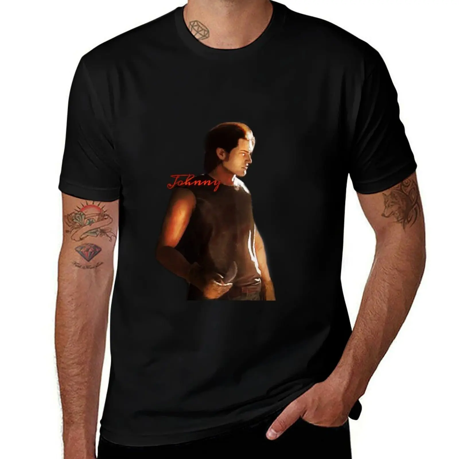 

Johnny Sawyer T-Shirt cute clothes animal prinfor boys essential t shirt big and tall t shirts for men