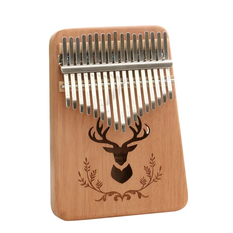 

Thumb Piano Kalimba Beginner Finger Piano Portable 17-tone Peach Blossom Core Finger Piano Instrument