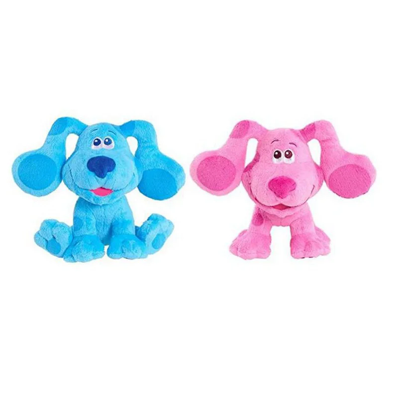 Les indiquites du bleu de 20 cm et vous! Beanbag peluche poupée bleu rose chien doux jouets en peluche mignon noël jouets en peluche poupée cadeau pour les enfants