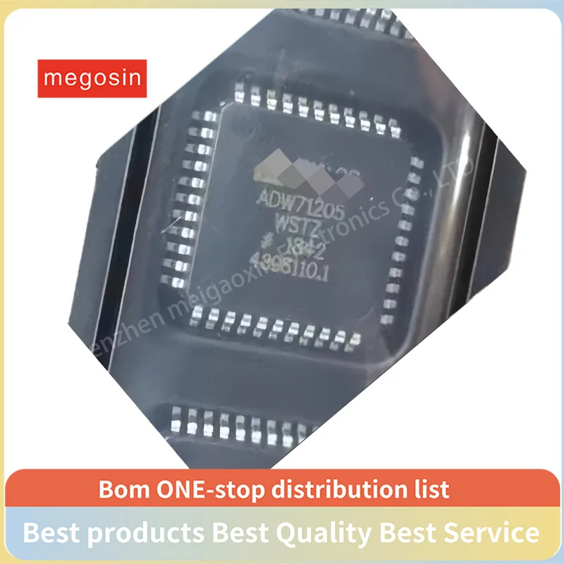 1pcs/lot ADW71205WSTZ-RL ADW71205WSTZ ADW71205 QFP-44 Analog-to-digital converter chip