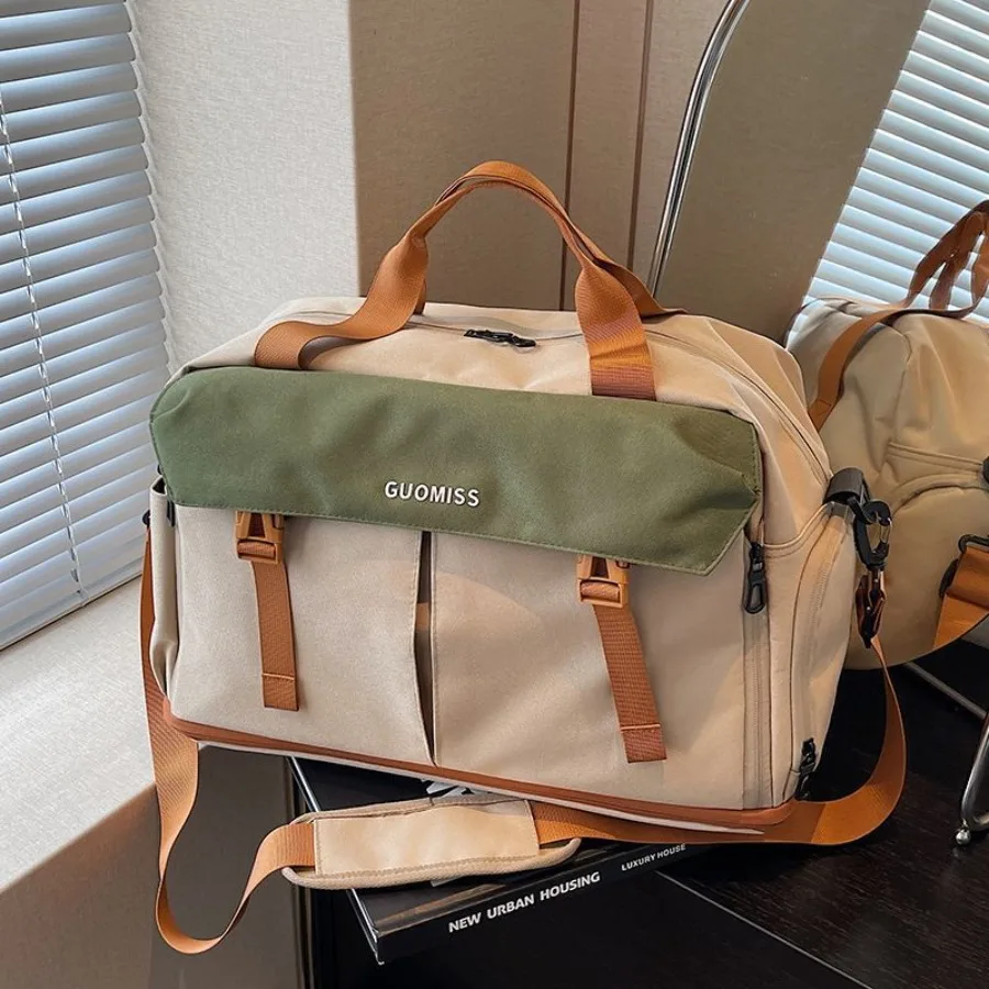 

【New style】Fashion travel bag - men's large-capacity fitness bag dry and wet separation casual women's backpack travel shoulder