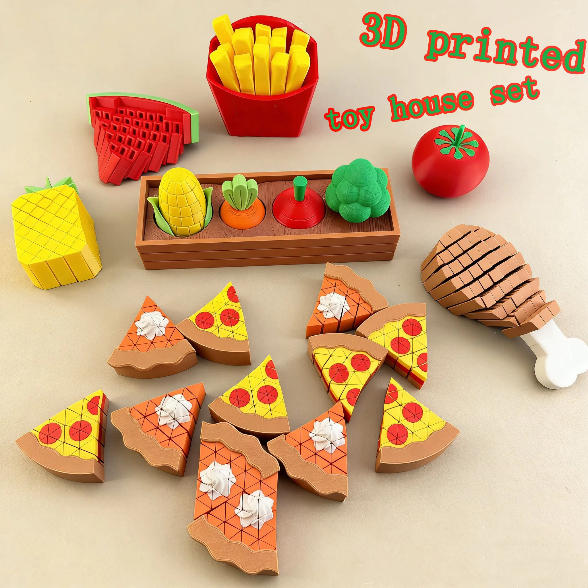 3D Printing Food - Brinquedos Esticáveis Impressos em 3D para
