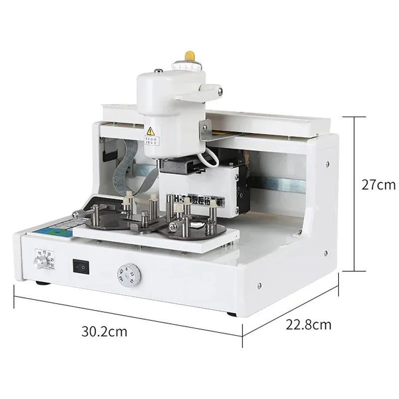 

【Best-selling】Optical Eyeglasses Processing Equipment High-precision Digital Rimless Drilling Machine Optics Lens Driller NH-3G