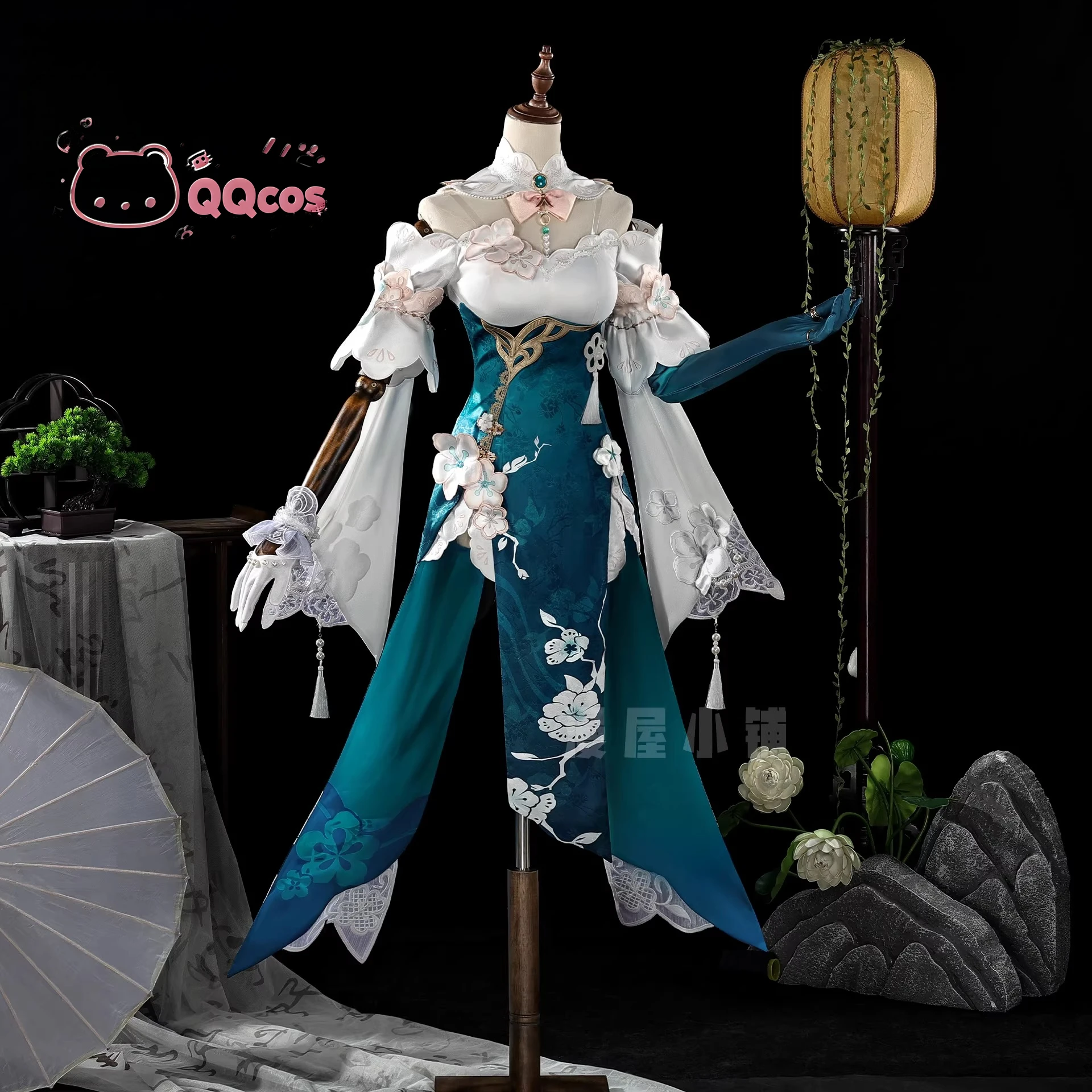 

Косплей-костюм по игре Honkai: Star Rail, версия 4.0, персонаж Руань Мэй: элегантный костюм «Цветок» (полный комплект) QQcos