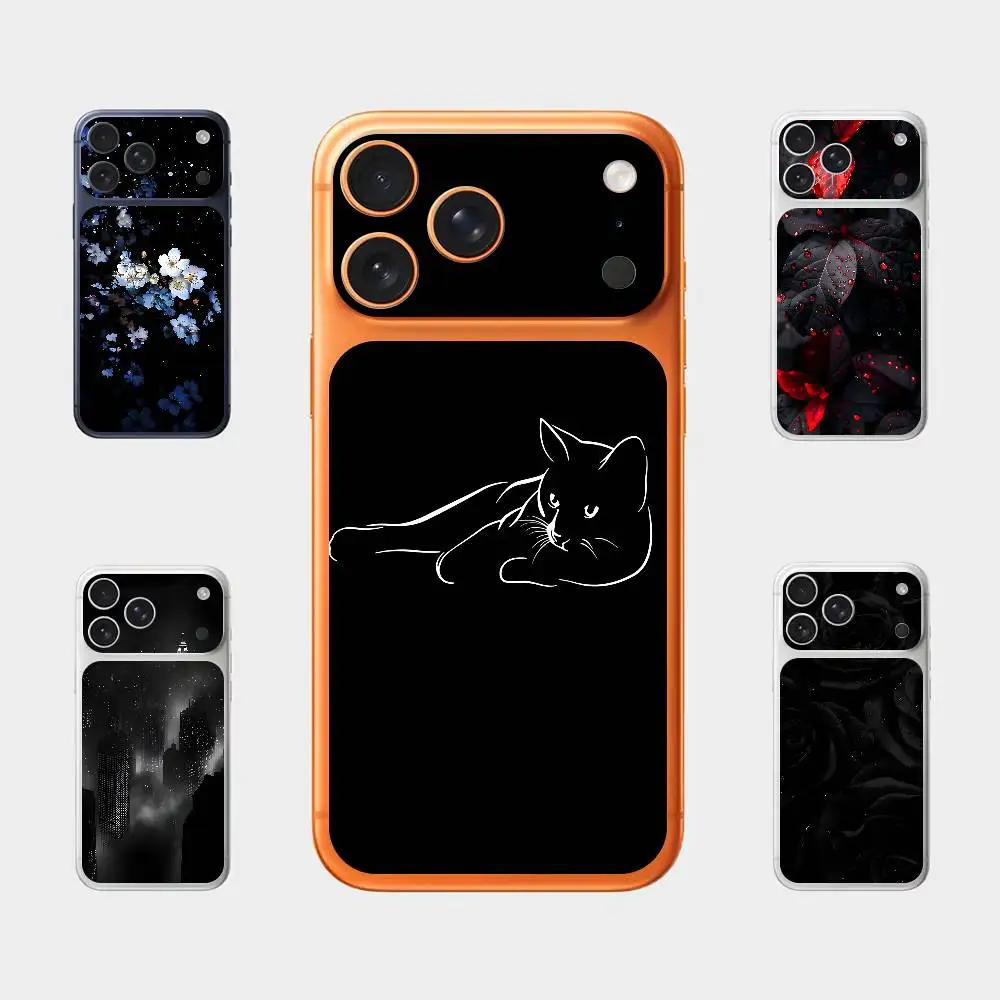 

Декоративная защитная наклейка Black Beauty для задней панели iPhone 17 Pro Max