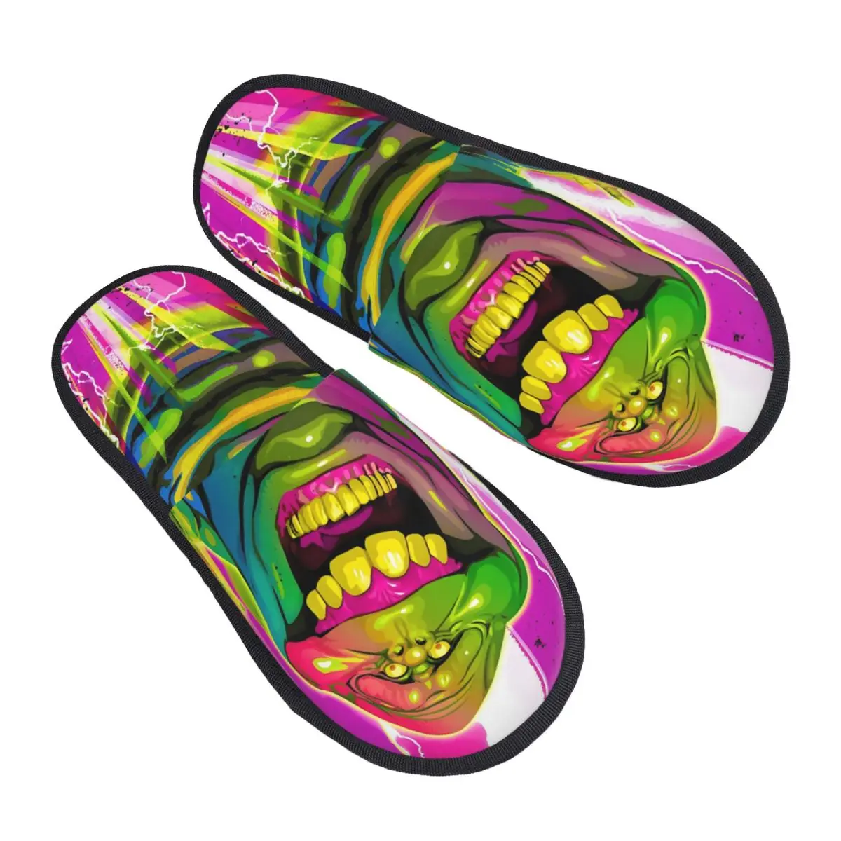 

Изготовленные на заказ гостевые тапочки G-Ghostbusters для ванной комнаты, женские домашние тапочки для похудения