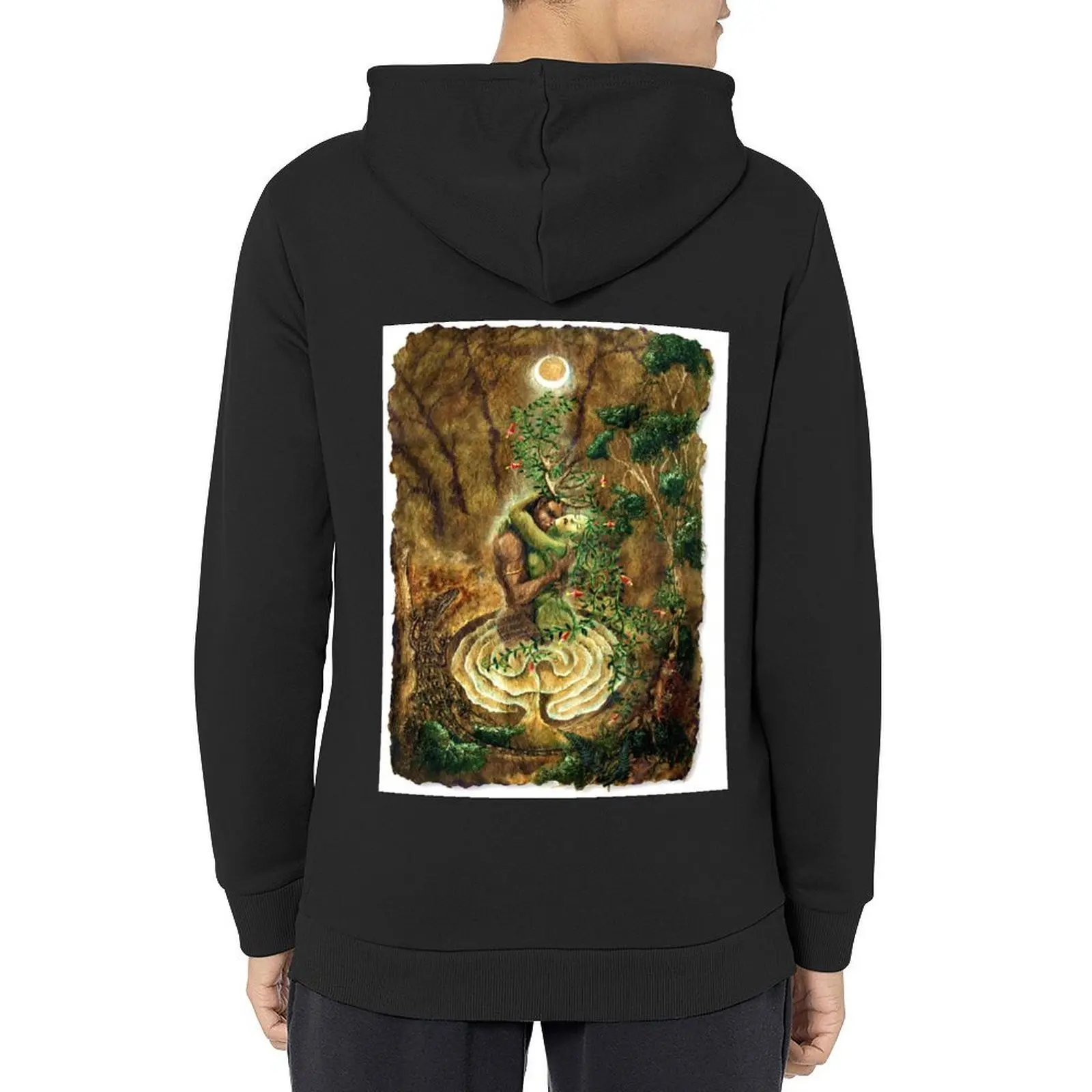 

Cerne and The Goddess Hoodie mens designer clothes aesthetic clothing autumn autumn clothes graphic hoodies