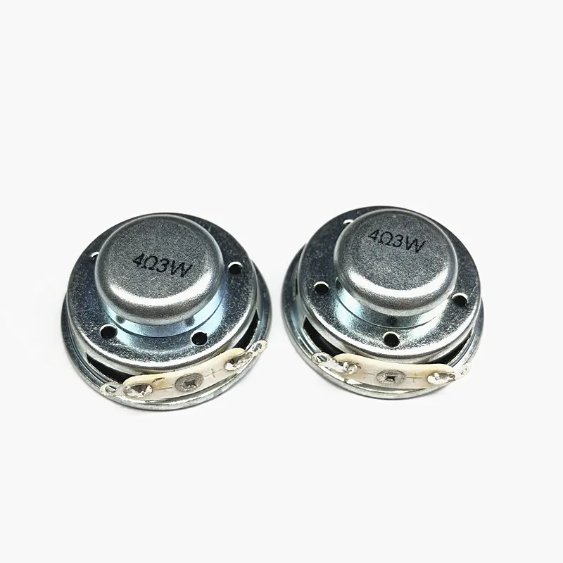 10Pcs 1.2 Inch 32MM Mini Speaker 4 Ohms 8Ohm 3W 16 Core Full Range Audio Speaker Rubber Edge HIFI Loudspeaker Home Theater