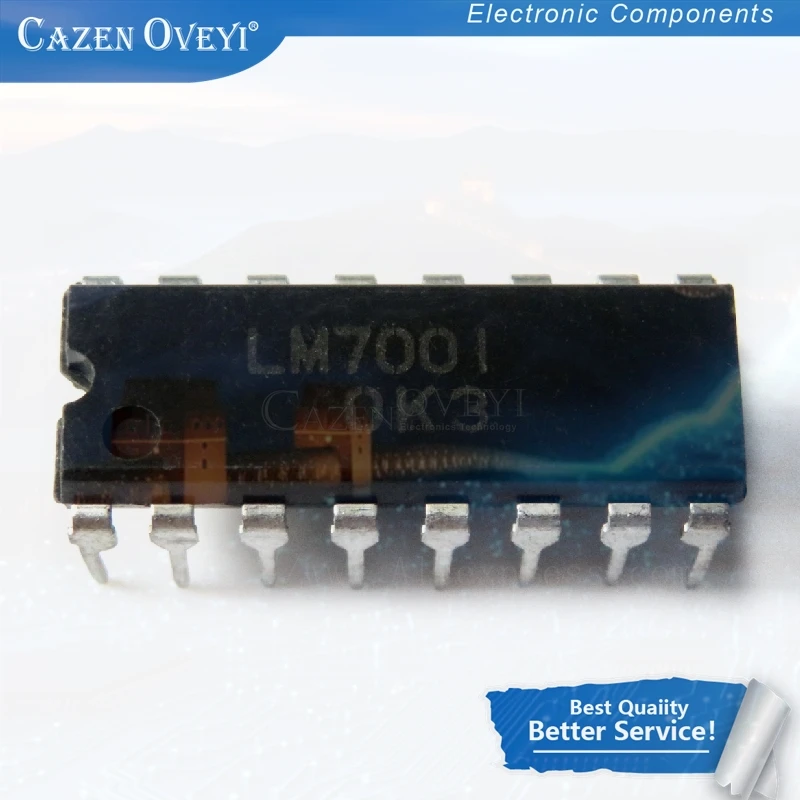 Stable Performance 10pcs/lot LM7001 LM 7001 DIP-16 In Stock On Time Delivery