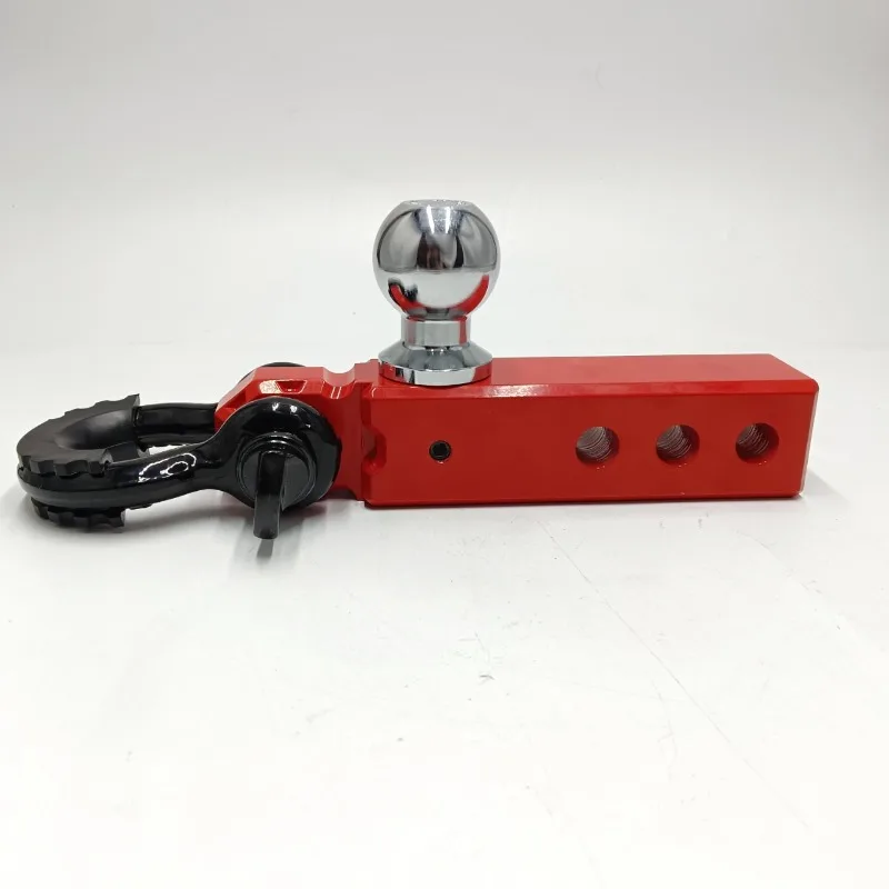 Trailer Arm Aluminum Alloy Trailer Ball Head Shackle Solid Trailer Hook Arm Traction  Quick Plug Straight Retrofit