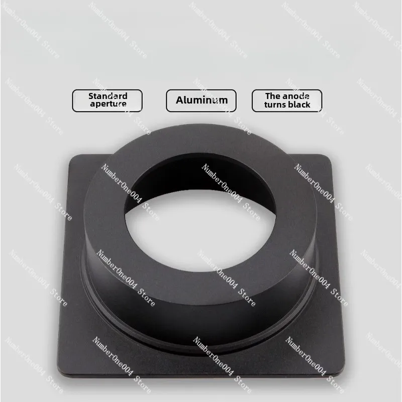 Suitable for 80mm Lens Plate Aluminum Plate 22mm Convex Plate 4x5 Large Frame Size Camera Horseman 45FA 45HD VH