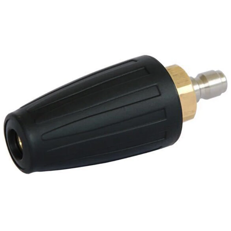 Bico turbo giratório pork, 1/4 tamanhos, conexão rápida, acessório de limpeza de lavadora de alta pressão, bico turbo de 360 graus, 4000 psi