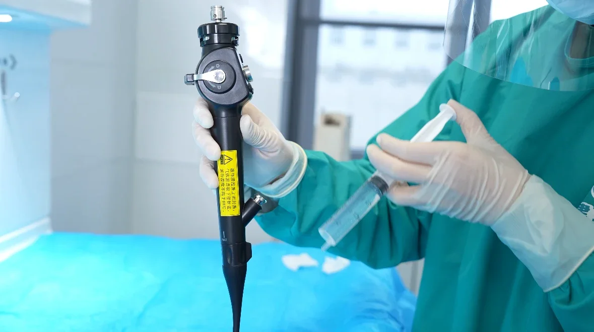 Laryngoscope vidéo flexible portable, opération à une main, bronchoscope, nasopharyngoscope, cystoscope, urétéroscope